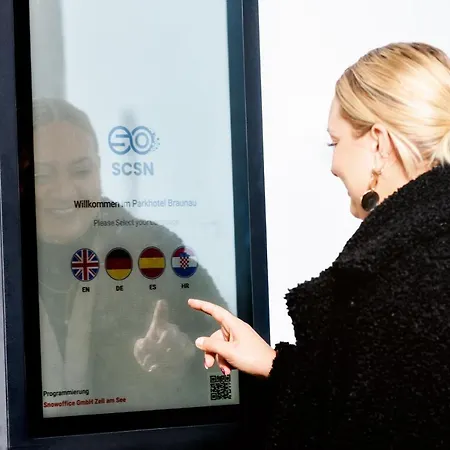 Alojamento de Acomodação e Pequeno-almoço Parkhotel Braunau - 24 Stunden Self Check-in 4*